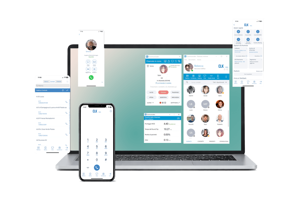 Una piattaforma completa di Unified Communication di clk italia